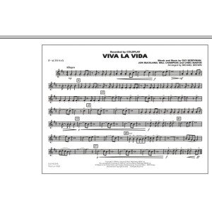 Viva La Vida - Eb Alto Sax