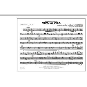 Viva La Vida - Baritone B.C. (Opt. Tbn. 2)