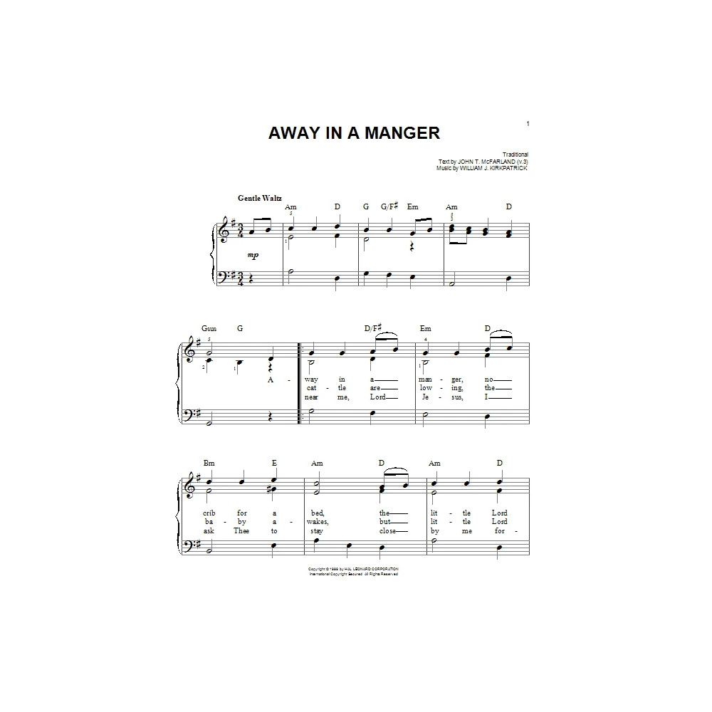 Away In A Manger