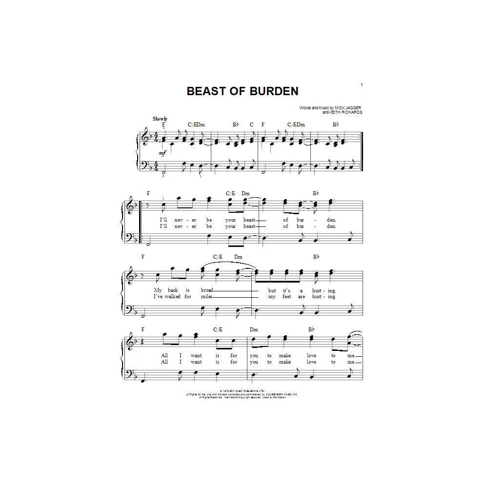 Beast Of Burden