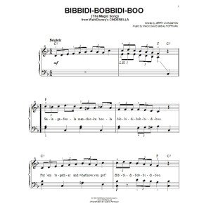 Bibbidi-Bobbidi-Boo (The Magic Song) (from Cinderella)
