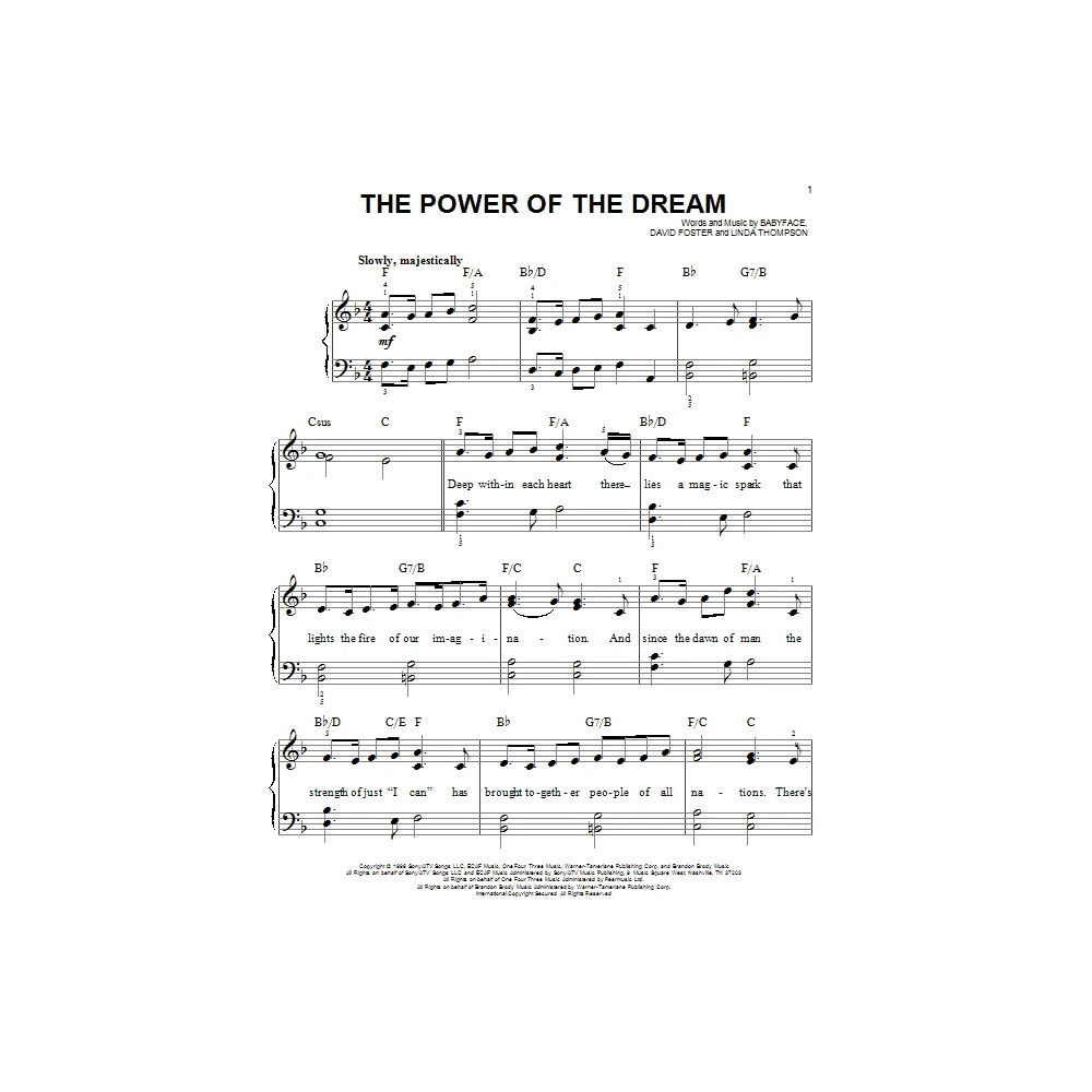 The Power Of The Dream