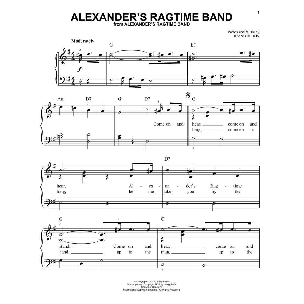Alexander's Ragtime Band