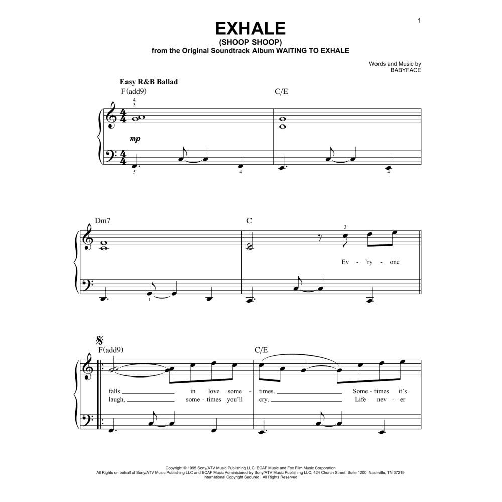 Exhale (Shoop Shoop)