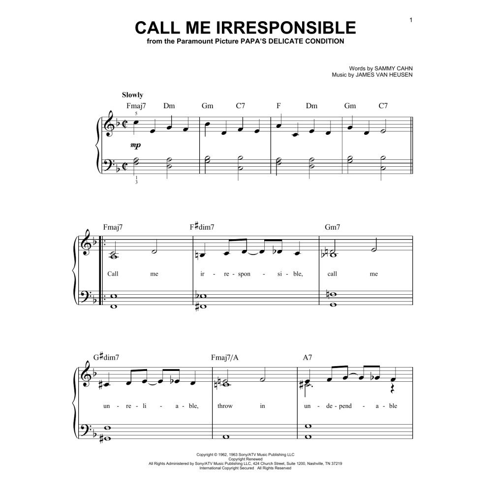 Call Me Irresponsible