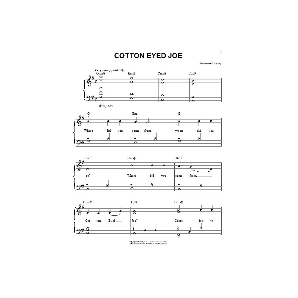 Cotton Eyed Joe