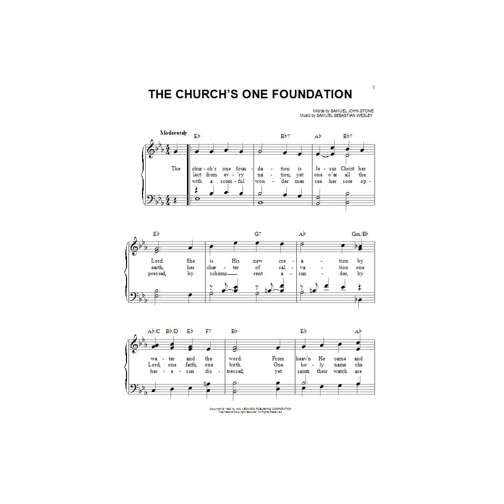 The Church's One Foundation