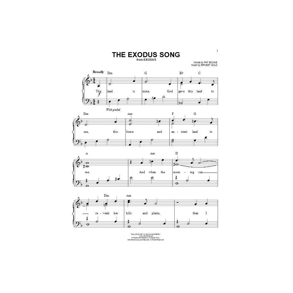 The Exodus Song