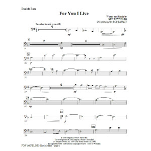 For You I Live - Keyboard String Reduction