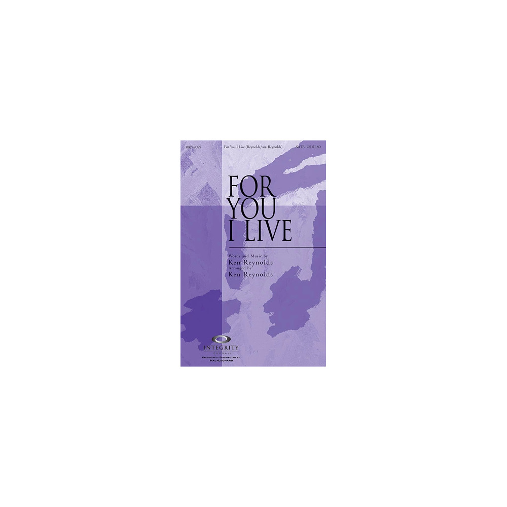 For You I Live - Piano