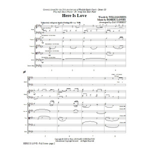 Here Is Love - Full Score