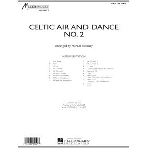 Celtic Air and Dance No. 2 - Full Score