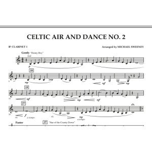 Celtic Air and Dance No. 2 - Bb Clarinet 1