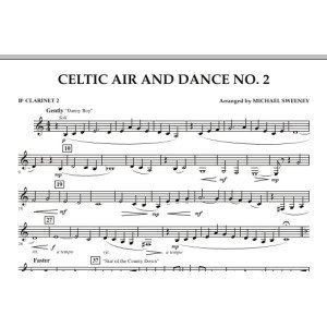 Celtic Air and Dance No. 2 - Bb Clarinet 2