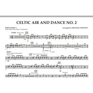Celtic Air and Dance No. 2 - Percussion 1