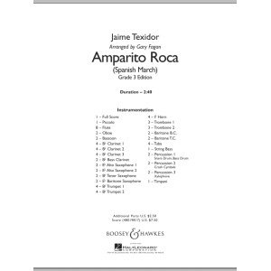 Amparito Roca - Dirigentenpartitur (Partitur)
