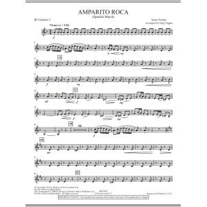 Amparito Roca - Bb Clarinet 2
