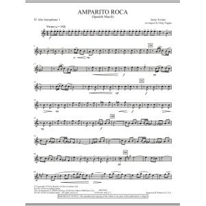 Amparito Roca - Eb Alto Saxophone 1