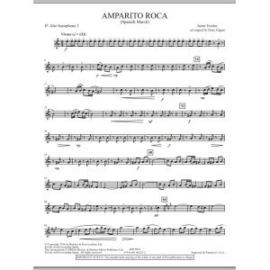Amparito Roca - Eb Alto Saxophone 2