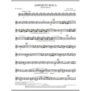 Amparito Roca - Bb Trumpet 1