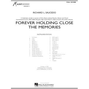 Forever Holding Close the Memories - Full Score