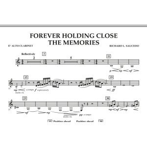 Forever Holding Close the Memories - Eb Alto Clarinet
