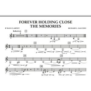 Forever Holding Close the Memories - Bb Bass Clarinet