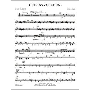 Fortress Variations - Eb Alto Clarinet