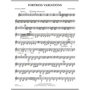 Fortress Variations - Bb Bass Clarinet