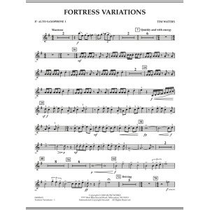 Fortress Variations - Es-Altsaxophon 1