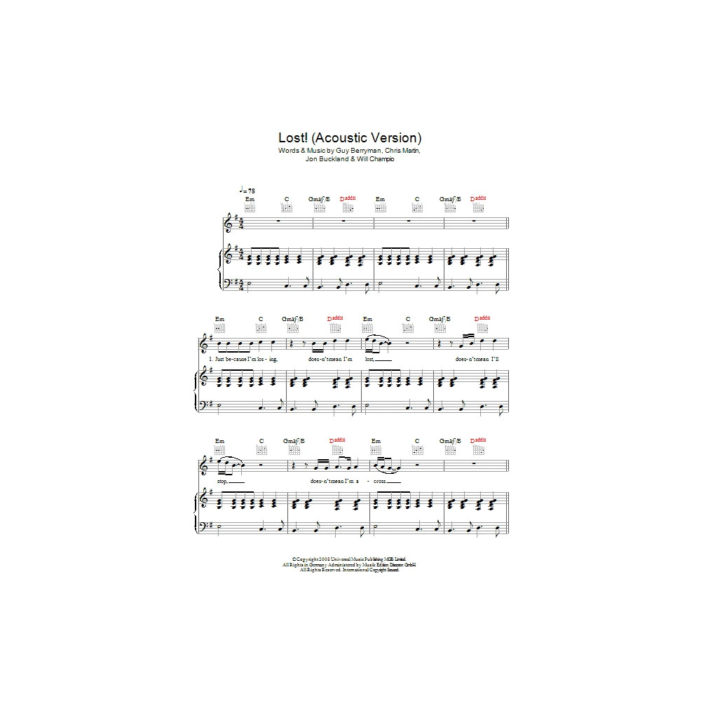 Lost! (Acoustic Version)