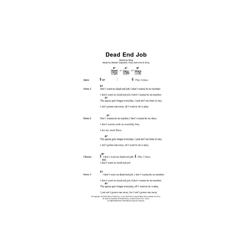 Dead End Job
