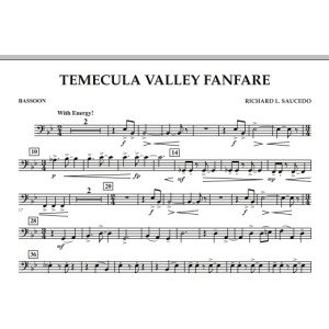 Temecula Valley Fanfare - Bassoon