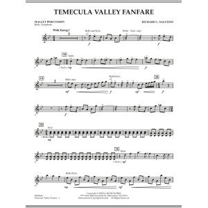 Temecula Valley Fanfare - Mallet Percussion