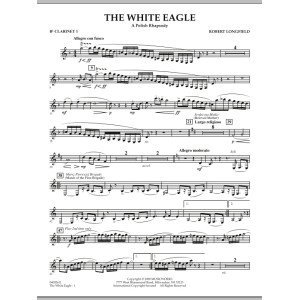 The White Eagle (A Polish Rhapsody) - Bb Clarinet 1