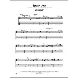 Speak Low