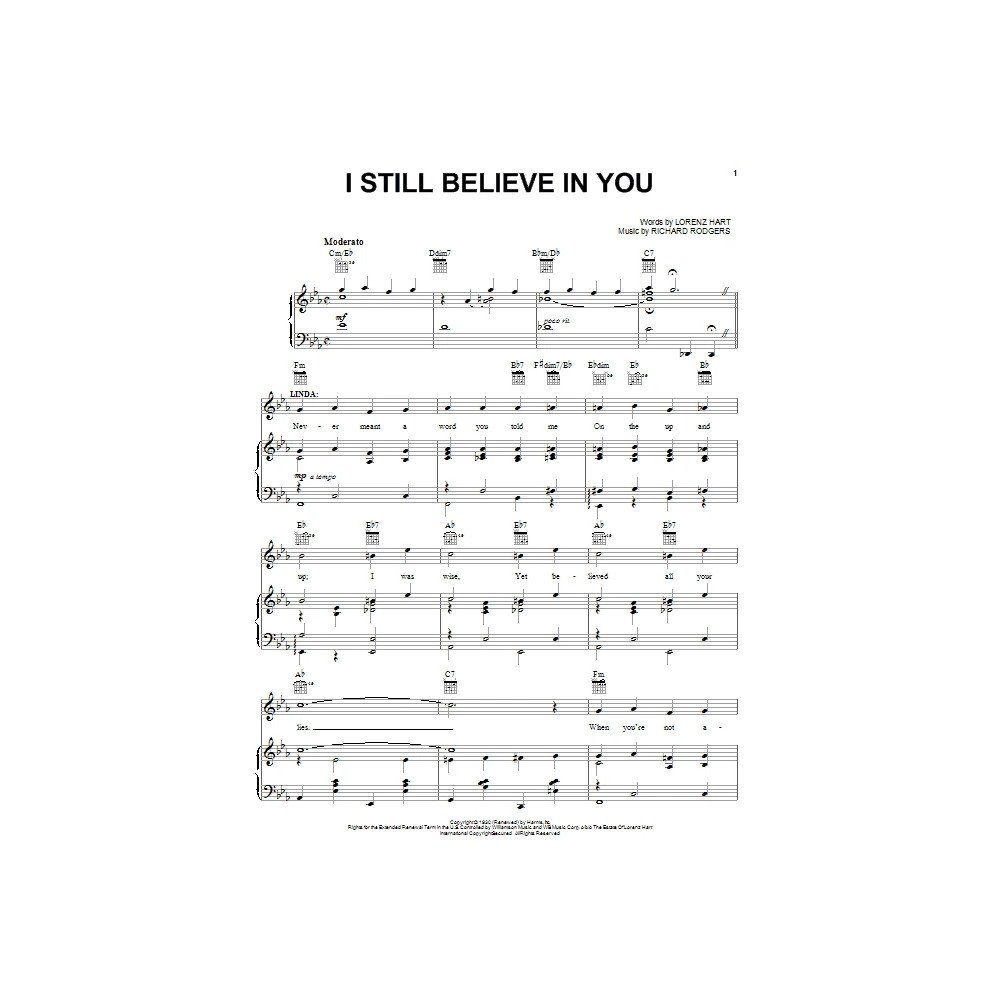 I Still Believe In You