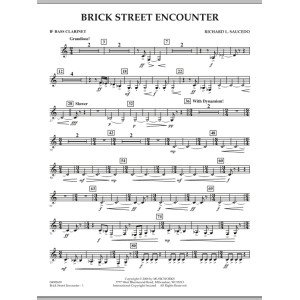 Brick Street Encounter - Bb Bass Clarinet