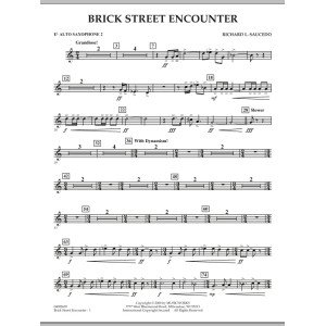 Brick Street Encounter - Eb Alto Saxophone 2