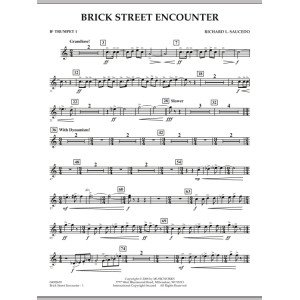 Brick Street Encounter - Bb Trumpet 1