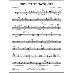 Brick Street Encounter - Trombone 1