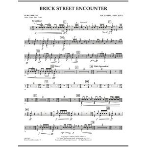 Brick Street Encounter - Percussion 1