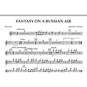 Fantasy on a Russian Air - Piccolo