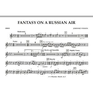 Fantasy on a Russian Air - Oboe