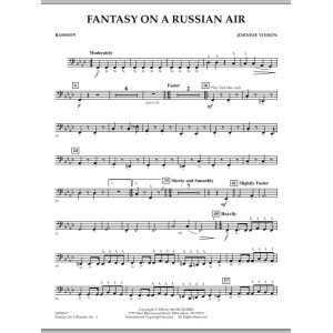 Fantasy on a Russian Air - Bassoon