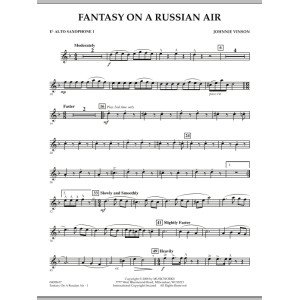 Fantasy on a Russian Air - Eb Alto Saxophone 1