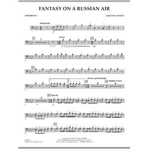 Fantasy on a Russian Air - Trombone 1