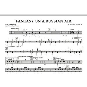 Fantasy on a Russian Air - Percussion 1