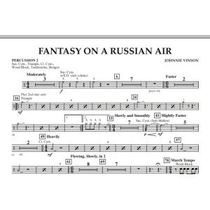 Fantasy on a Russian Air - Percussion 2