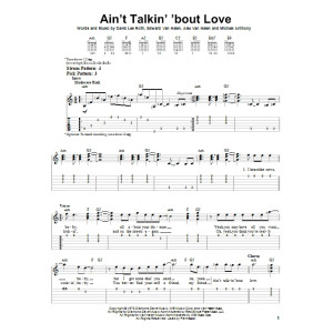 Ain't Talkin' 'Bout Love